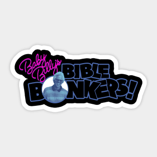 Uncle Baby Billy's Bible Bonkers Sticker